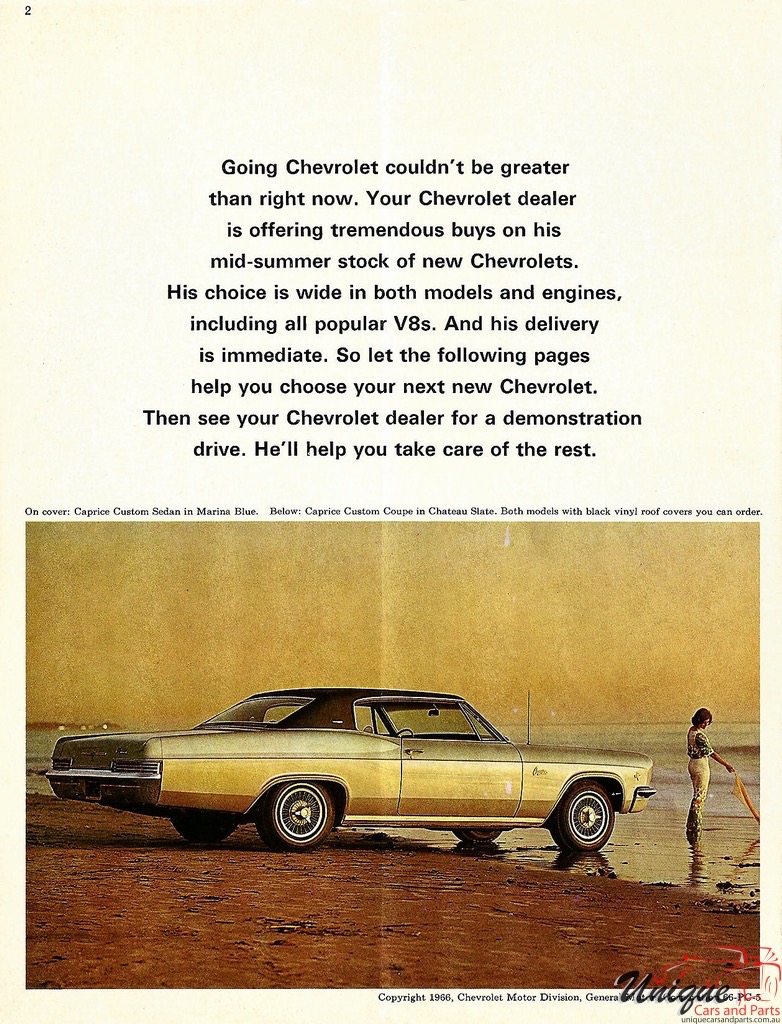 1966 Chevrolet Mailer Number 3 Page 12